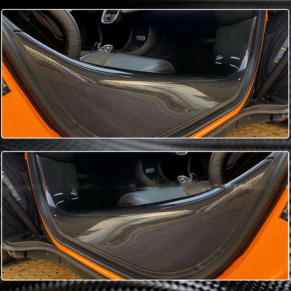 McLaren 540C 570S 570GT 2015-2021 Threshold Panels Door Sills Dry Carbon Fiber-Ahacarbon