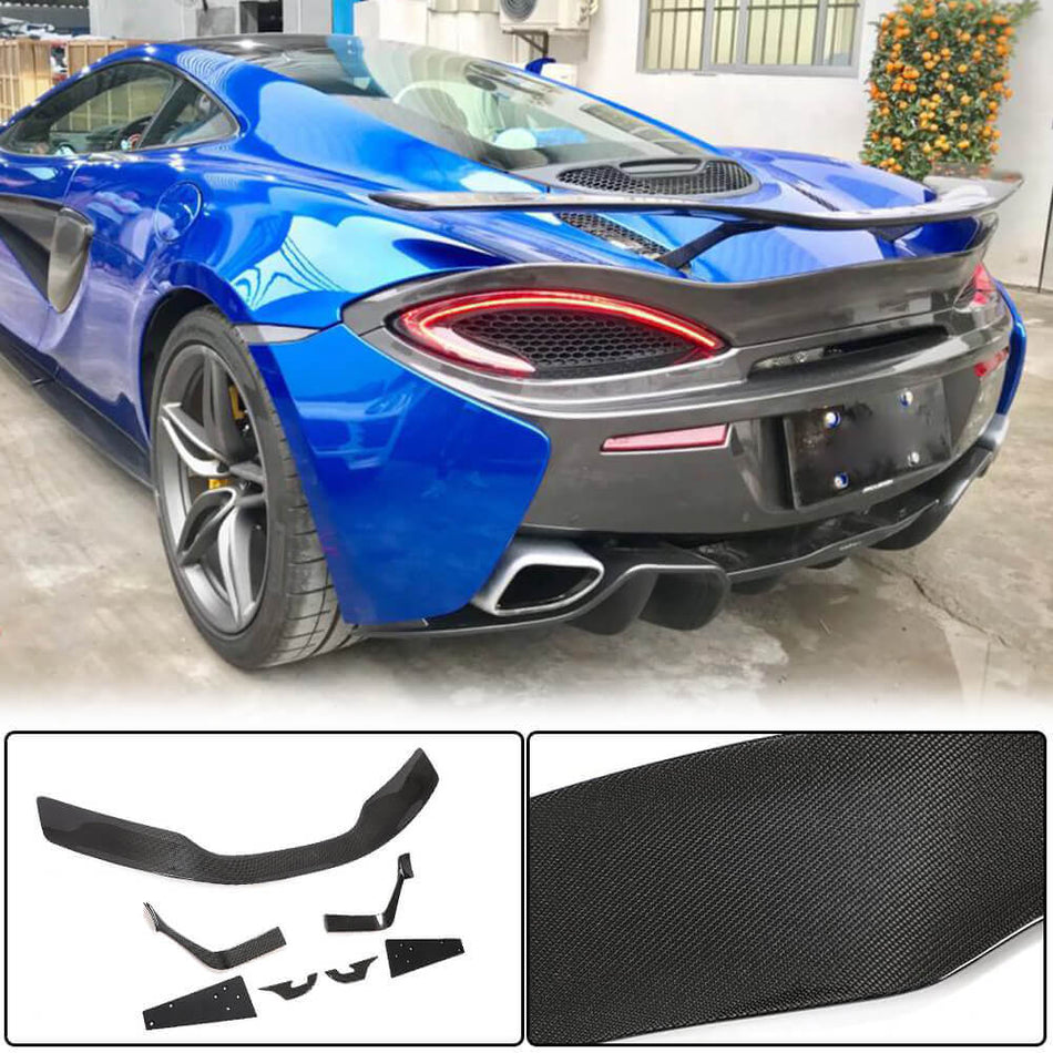 McLaren 540C 570S 2015-2019 Rear Trunk Spoiler Carbon Fiber (Not for 540GT & 570GT)-Ahacarbon