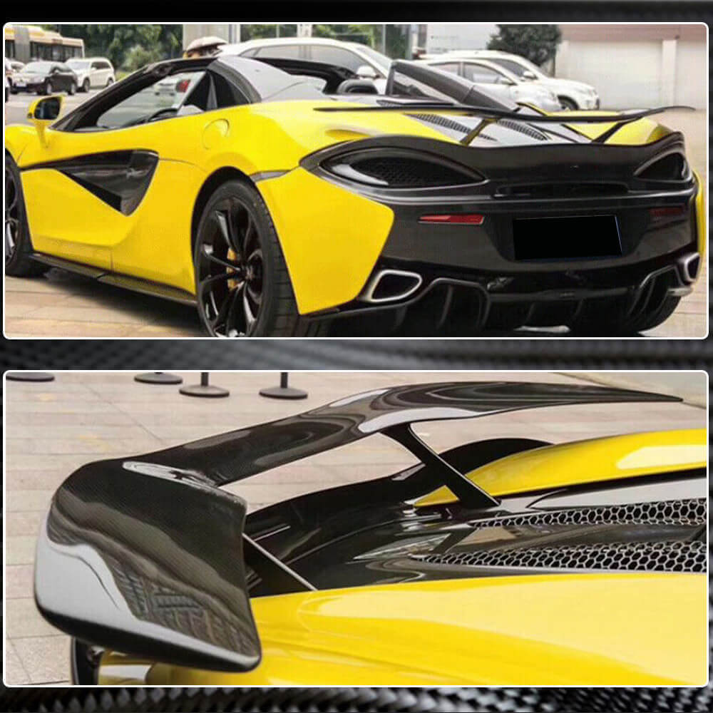 McLaren 540C 570S 2015-2019 Rear Trunk Spoiler Carbon Fiber (Not for 540GT & 570GT)-Ahacarbon