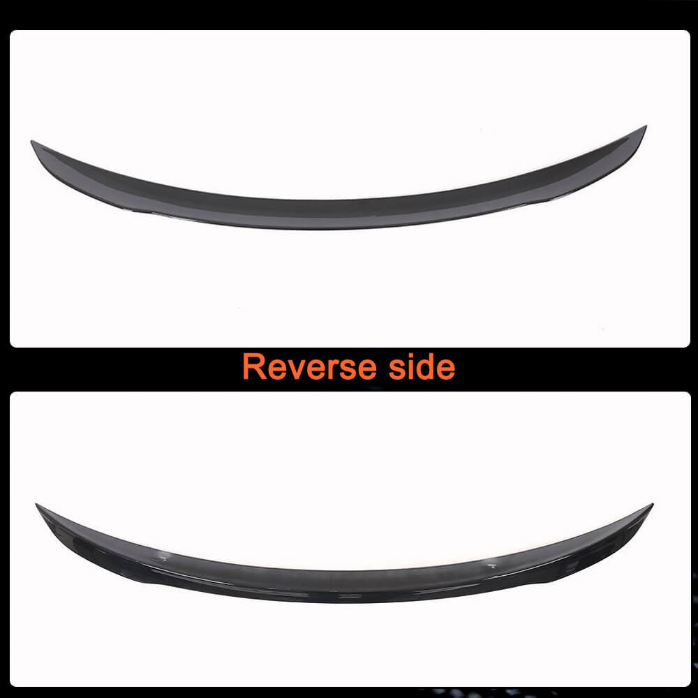 Mercedes Benz A Class W177 V177 2019UP Rear Trunk Spoiler Glossy Black ABS-Ahacarbon