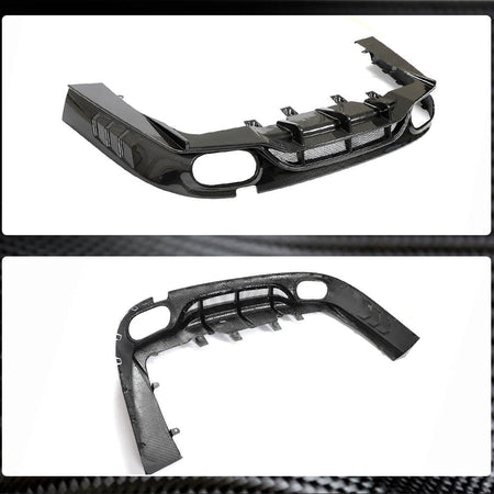 Mercedes Benz AMG GT43 GT50 GT53 X290 2019-2022 Rear Bumper Diffuser Dry Carbon Fiber-Ahacarbon