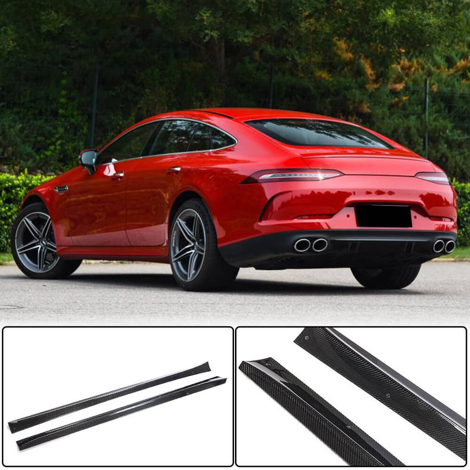 Mercedes Benz AMG GT50 GT63 S X290 2019-2021 Side Skirts Carbon Fiber-Ahacarbon