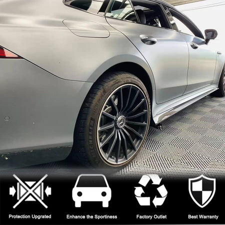 Mercedes Benz AMG GT50 GT63 S X290 2019-2021 Side Skirts Carbon Fiber-Ahacarbon