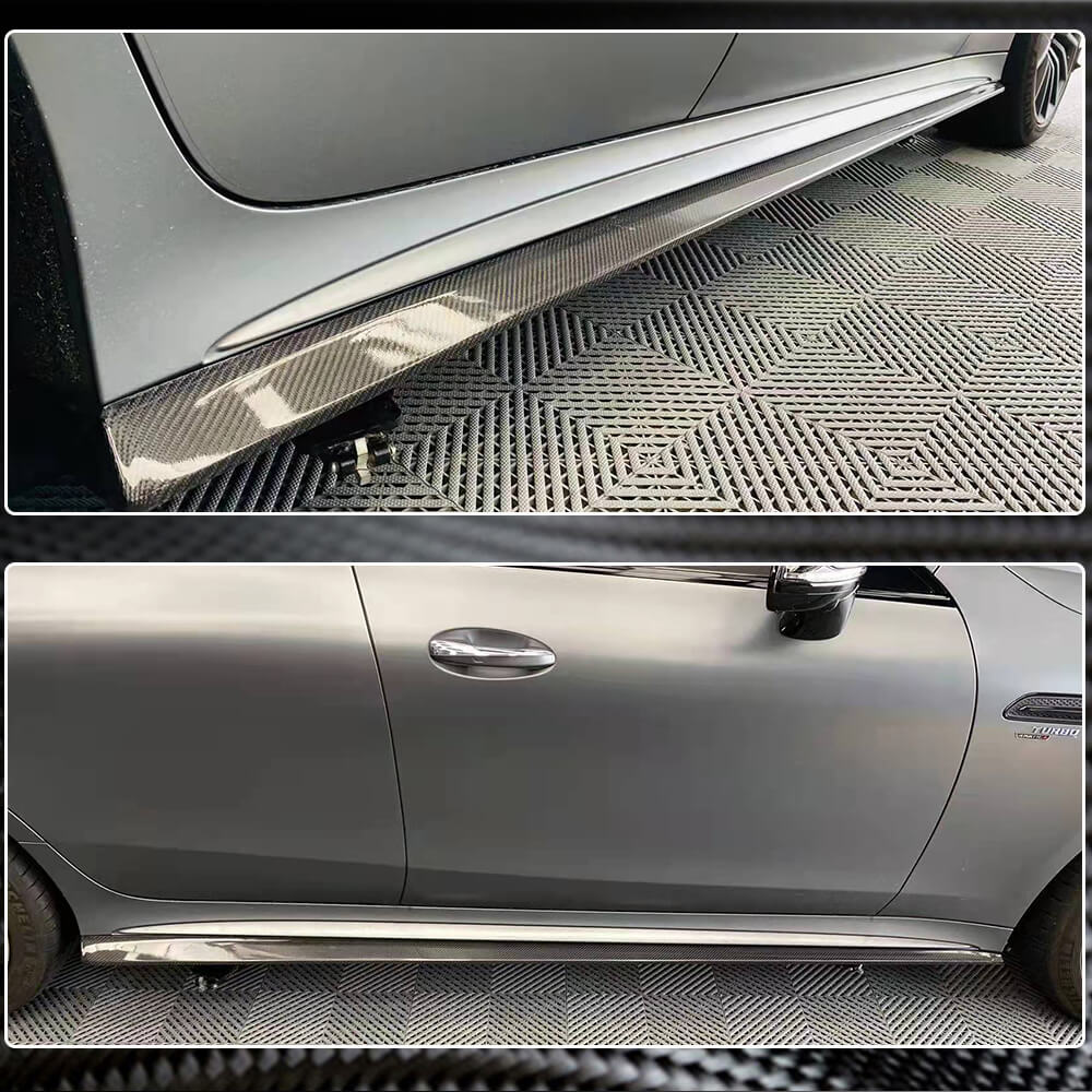 Mercedes Benz AMG GT50 GT63 S X290 2019-2021 Side Skirts Carbon Fiber-Ahacarbon
