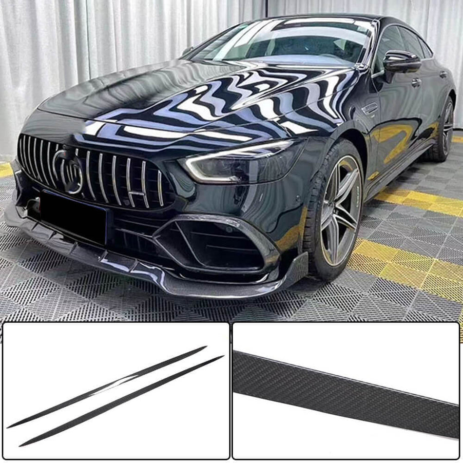 Mercedes Benz AMG GT53 X290 2019-2021 Side Skirts Dry Carbon Fiber-Ahacarbon