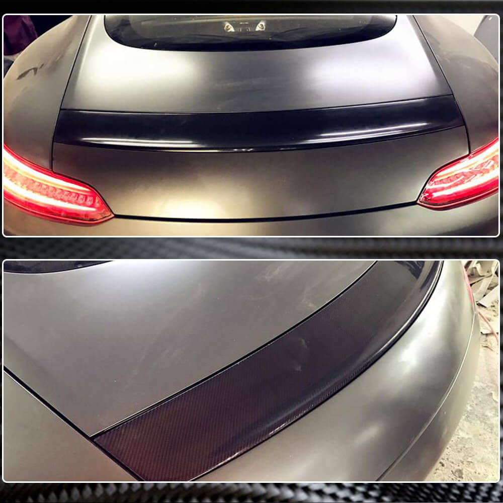 Mercedes Benz AMG GT/GT S C190 Coupe 2015-2020 Rear Trunk Spoiler Carbon Fiber-Ahacarbon