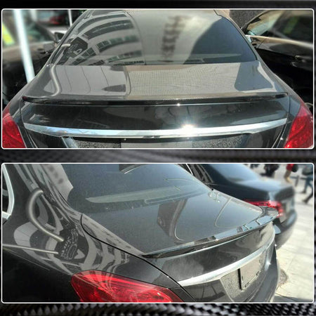 Mercedes Benz C Class W205 2015-2019 Rear Trunk Spoiler Carbon Fiber/FRP-Ahacarbon