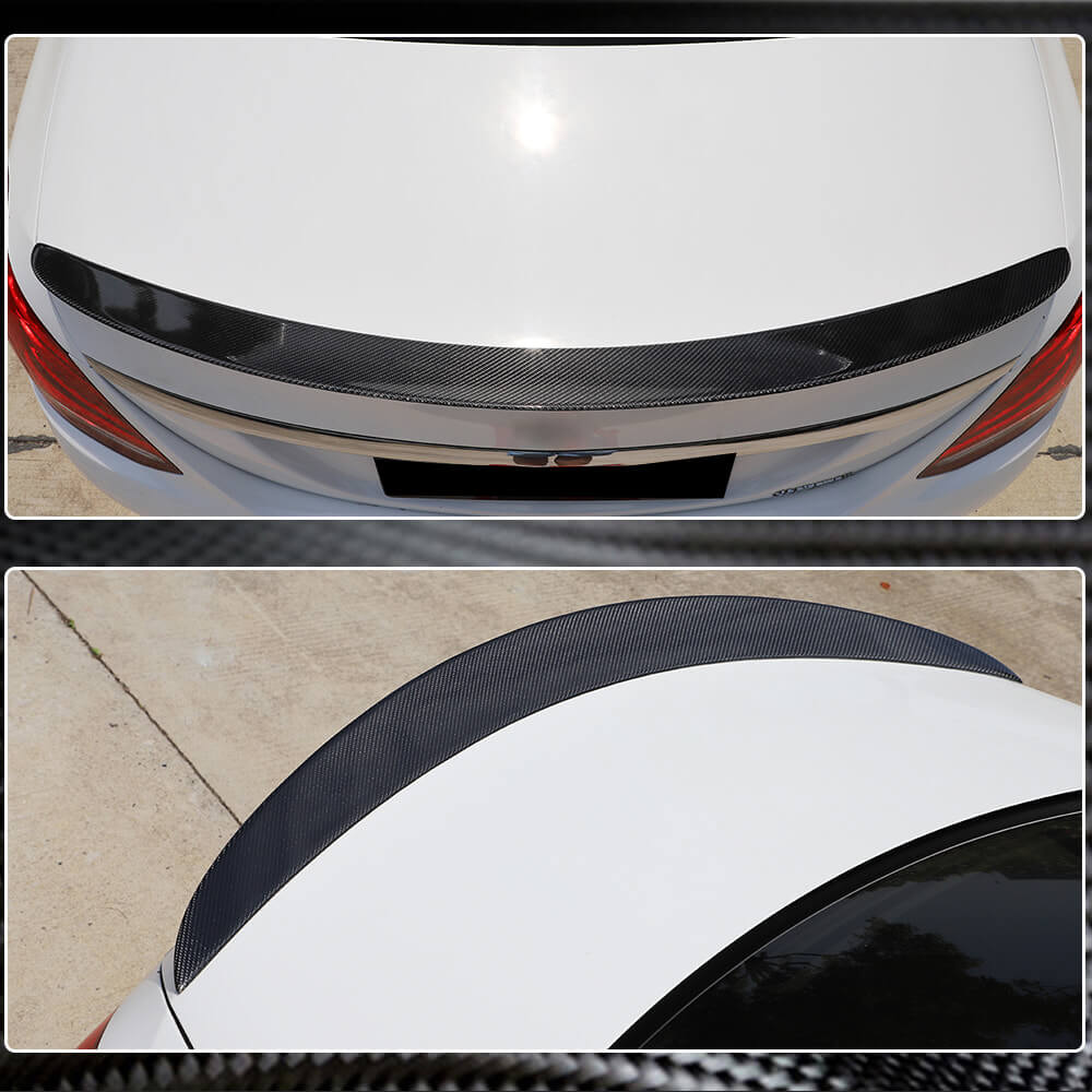 Mercedes Benz C Class W205 2015-2019 Rear Trunk Spoiler Carbon Fiber/FRP-Ahacarbon