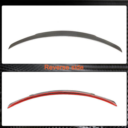 Mercedes Benz C-Class W205 2015-2019 Rear Trunk Spoiler Carbon Fiber-Ahacarbon