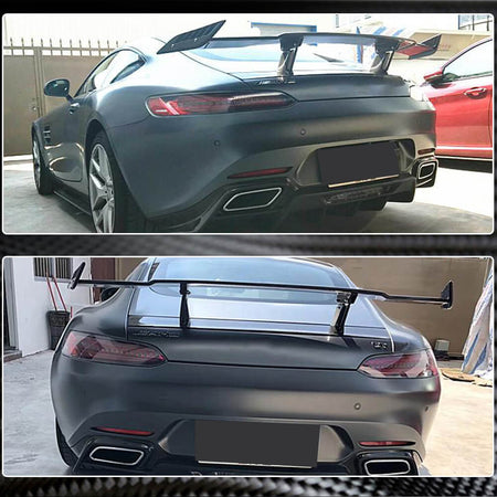 Mercedes Benz AMG GT GTS C190 Coupe 2015-2019 Rear Trunk Spoiler Carbon Fiber-Ahacarbon