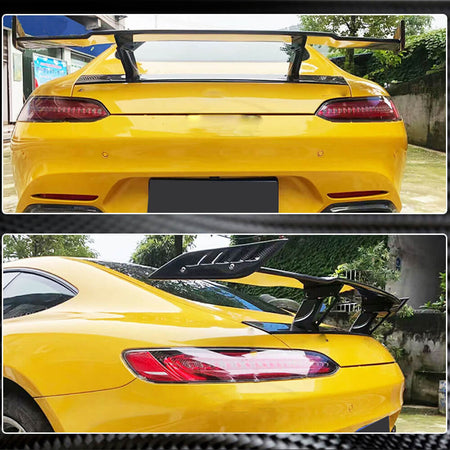 Mercedes Benz AMG GT GTS C190 Coupe 2015-2019 Rear Trunk Spoiler Carbon Fiber-Ahacarbon