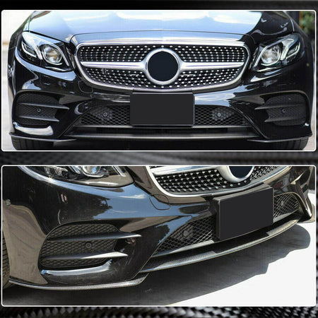 Mercedes Benz C238 A238 E300 Sport 2017-2019 Front Bumper Lip Carbon Fiber-Ahacarbon