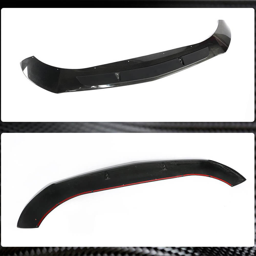 Mercedes Benz C253 X253 GLC300 GLC350 Sport GLC43 Front Bumper Lip Carbon Fiber/FRP-Ahacarbon