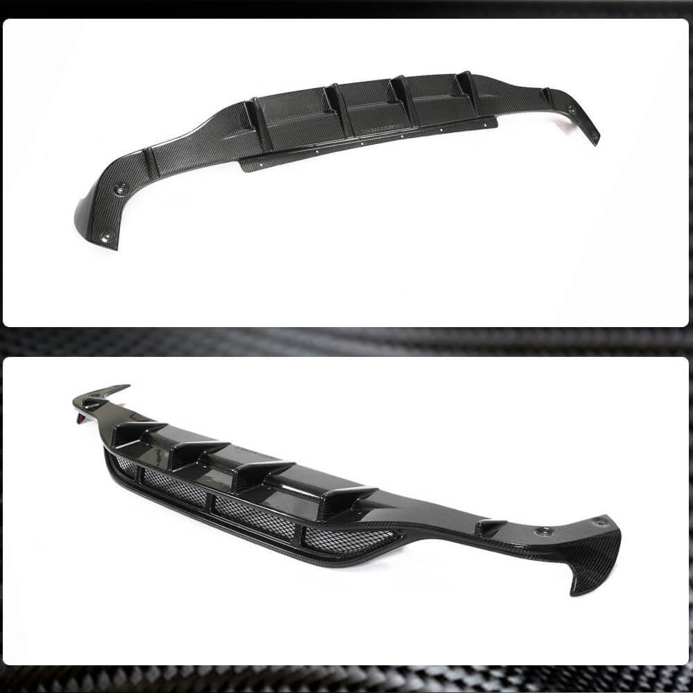 Mercedes Benz CLS Class C257 Sport 2018-2020 Rear Bumper Diffuser Carbon Fiber-Ahacarbon