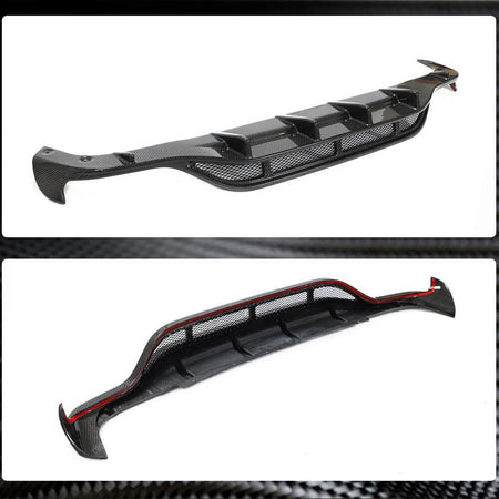 Mercedes Benz CLS Class C257 Sport 2018-2020 Rear Bumper Diffuser Carbon Fiber-Ahacarbon