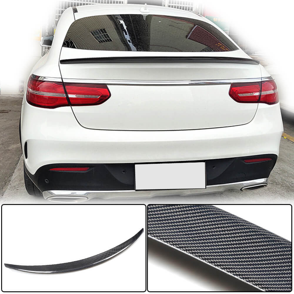 Mercedes Benz GLE Class C292 2015-2019 Rear Trunk Spoiler Carbon Fiber-Ahacarbon