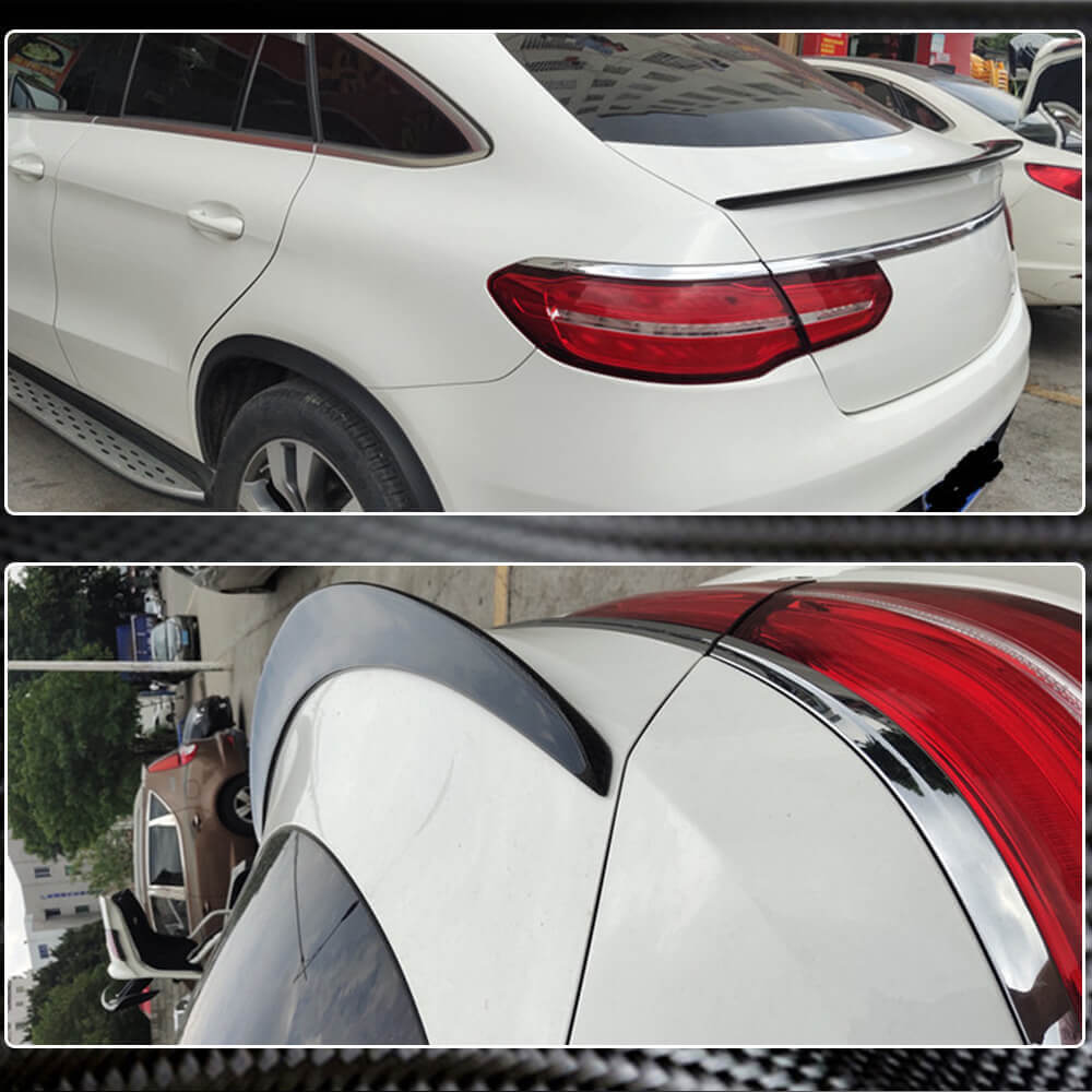 Mercedes Benz GLE Class C292 2015-2019 Rear Trunk Spoiler Carbon Fiber-Ahacarbon