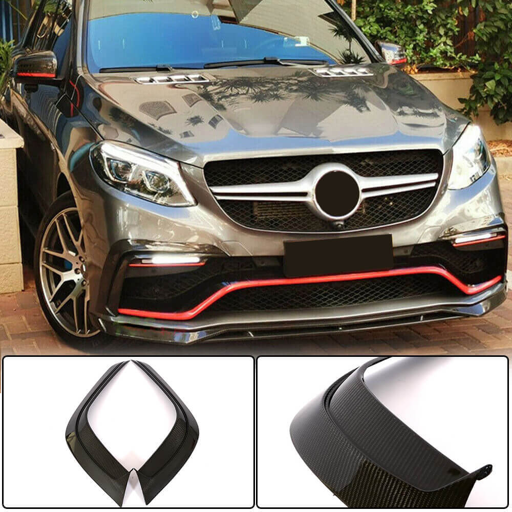 Mercedes Benz C292 GLE63 (S) AMG 2015-2019 Front Bumper Vents Carbon Fiber/FRP-Ahacarbon