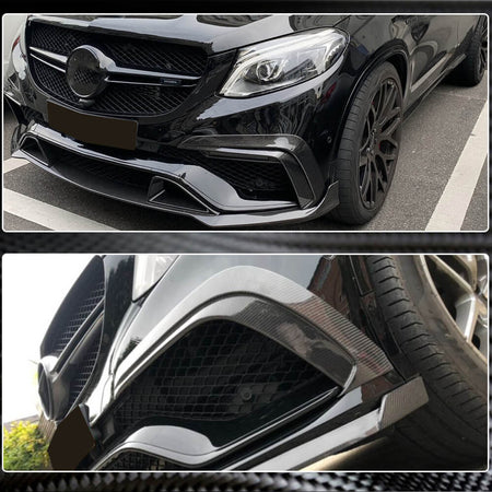 Mercedes Benz C292 GLE63 (S) AMG 2015-2019 Front Bumper Vents Carbon Fiber/FRP-Ahacarbon