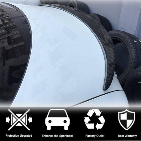 Mercedes Benz CLA Class (W117) C117 2013-2019 Rear Trunk Spoiler Carbon Fiber-Ahacarbon