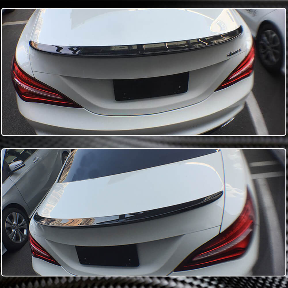 Mercedes Benz CLA Class (W117) C117 2013-2019 Rear Trunk Spoiler Carbon Fiber-Ahacarbon