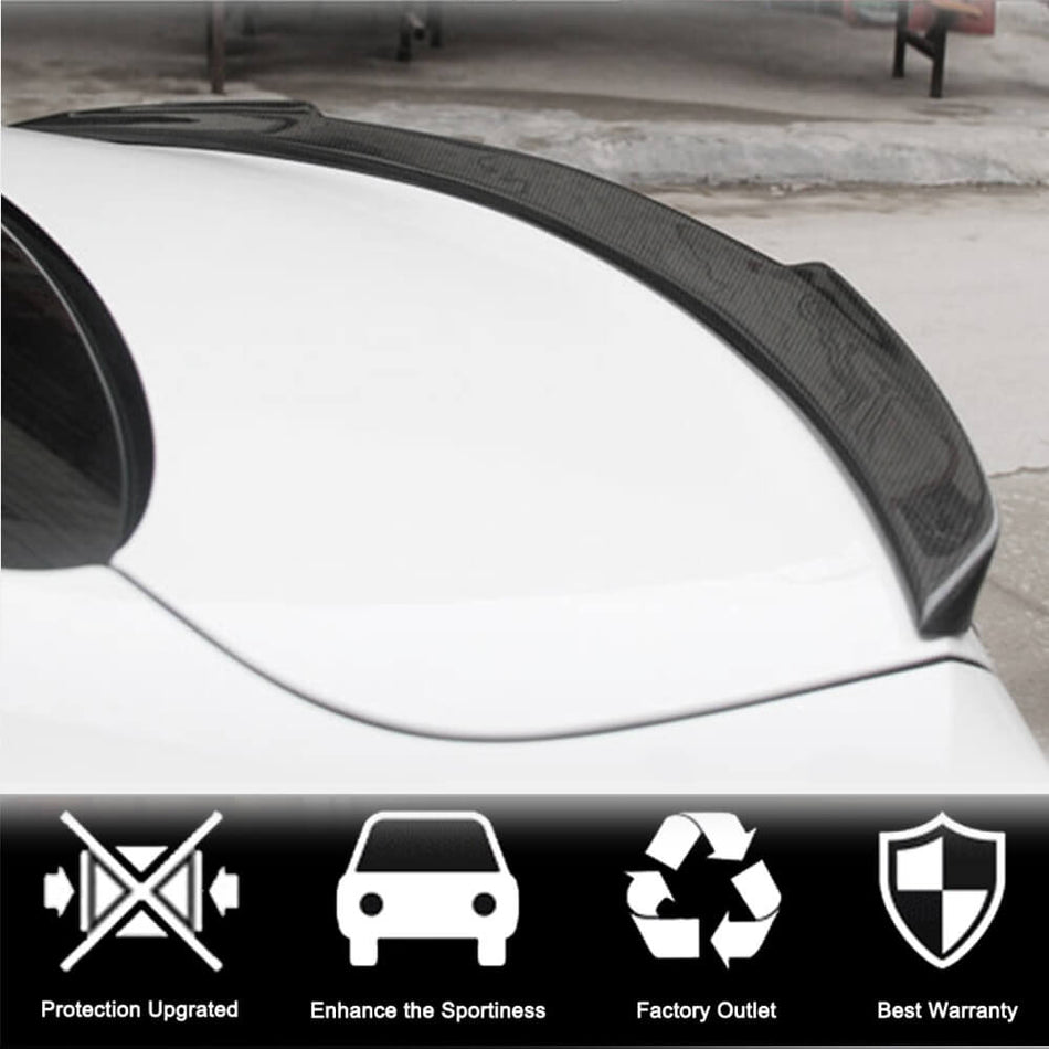 Mercedes Benz CLA Class (W118) C118 AMG Sedan 2020UP Rear Trunk Spoiler Carbon Fiber-Ahacarbon