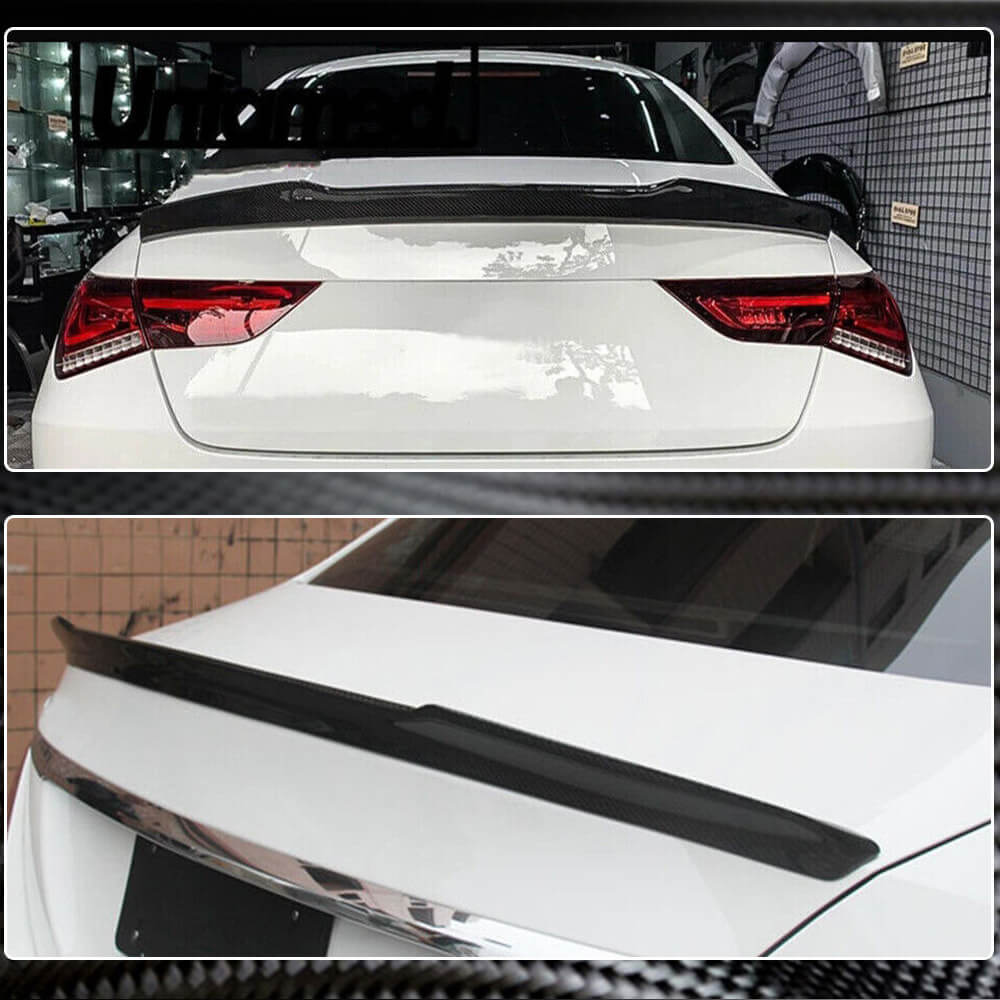 Mercedes Benz CLA Class (W118) C118 AMG Sedan 2020UP Rear Trunk Spoiler Carbon Fiber-Ahacarbon