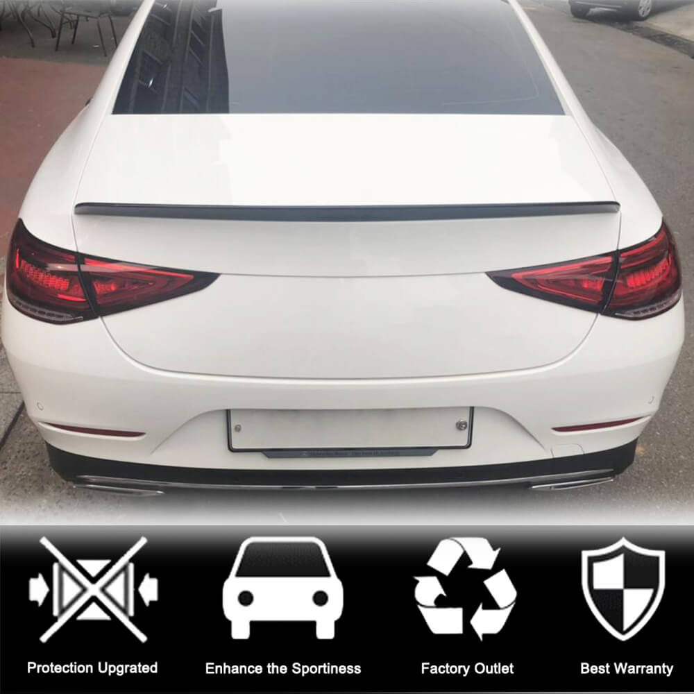 Mercedes Benz CLS Class C257 CLS53 AMG Sedan 2018-2020 Rear Trunk Spoiler Carbon Fiber-Ahacarbon