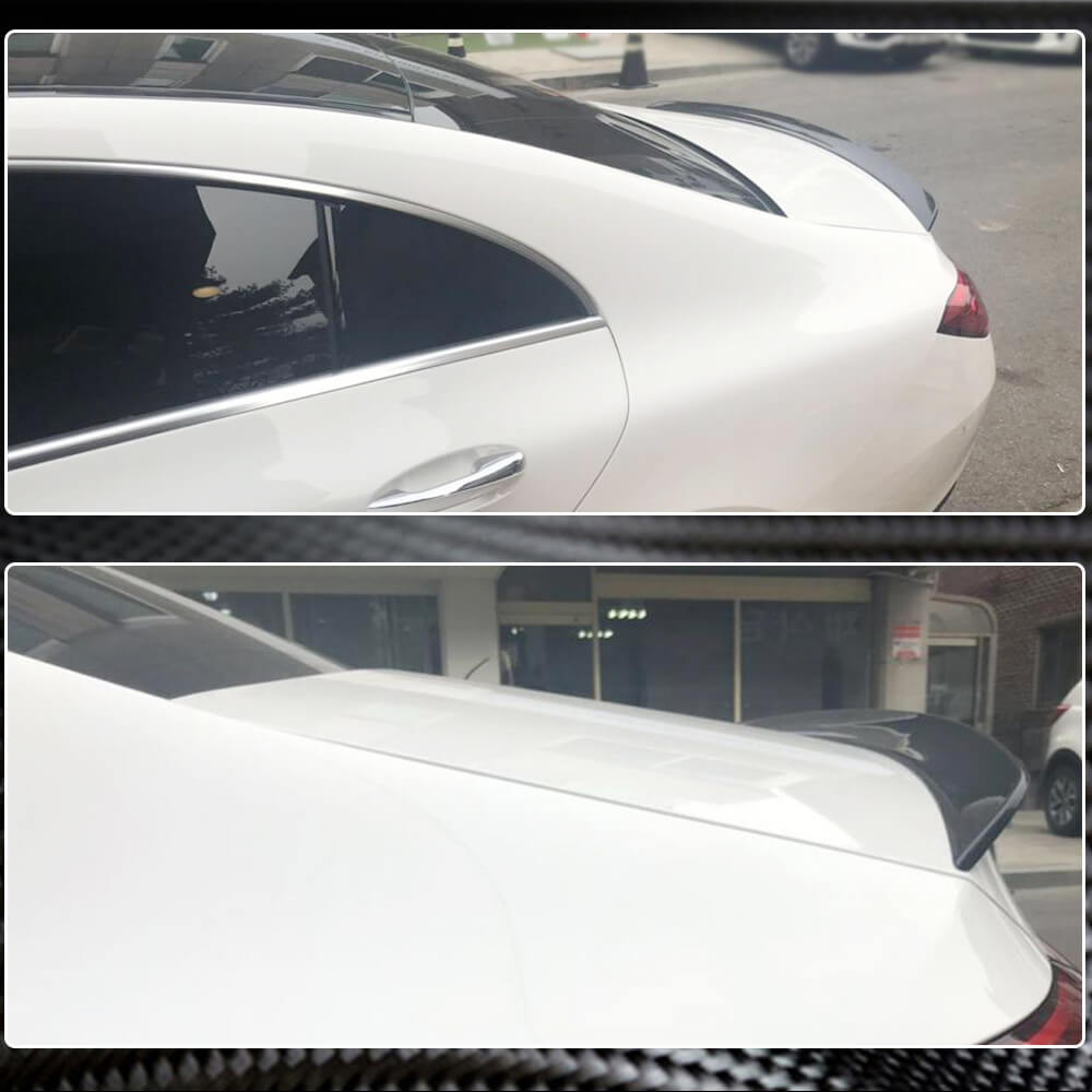 Mercedes Benz CLS Class C257 CLS53 AMG Sedan 2018-2020 Rear Trunk Spoiler Carbon Fiber-Ahacarbon