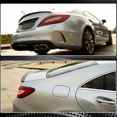 Mercedes Benz CLS Class (W218) C218 2012-2018 Rear Trunk Spoiler Carbon Fiber-Ahacarbon