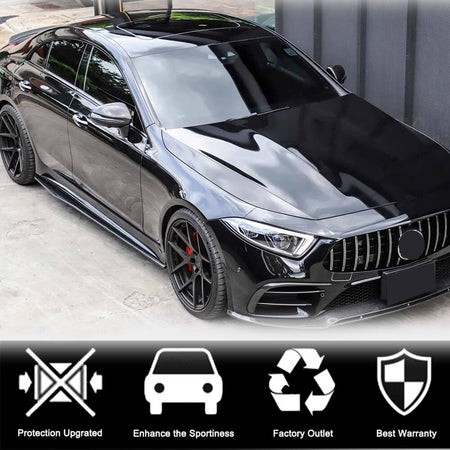 Mercedes Benz C257 Sport CLS53 AMG 2018-2020 Side Skirts Carbon Fiber-Ahacarbon