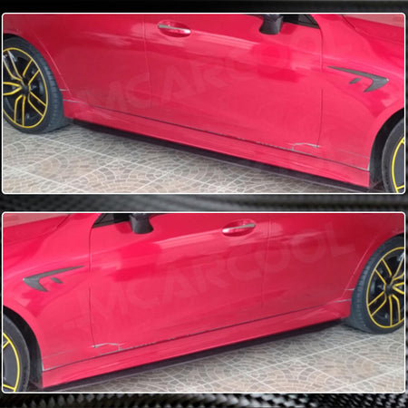 Mercedes Benz C257 Sport CLS53 AMG 2018-2020 Side Skirts Carbon Fiber-Ahacarbon