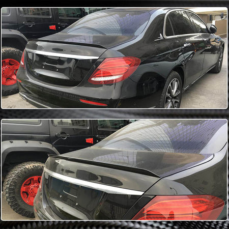 Mercedes Benz E-Class W213 E63 S AMG Sedan 2017-2020 Rear Trunk Spoiler Carbon Fiber/FRP-Ahacarbon
