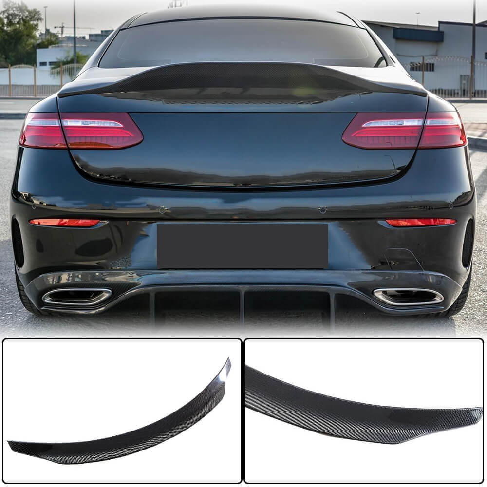 Mercedes Benz E Class (W238) C238 Coupe 2017-2021 Rear Trunk Spoiler Carbon Fiber-Ahacarbon