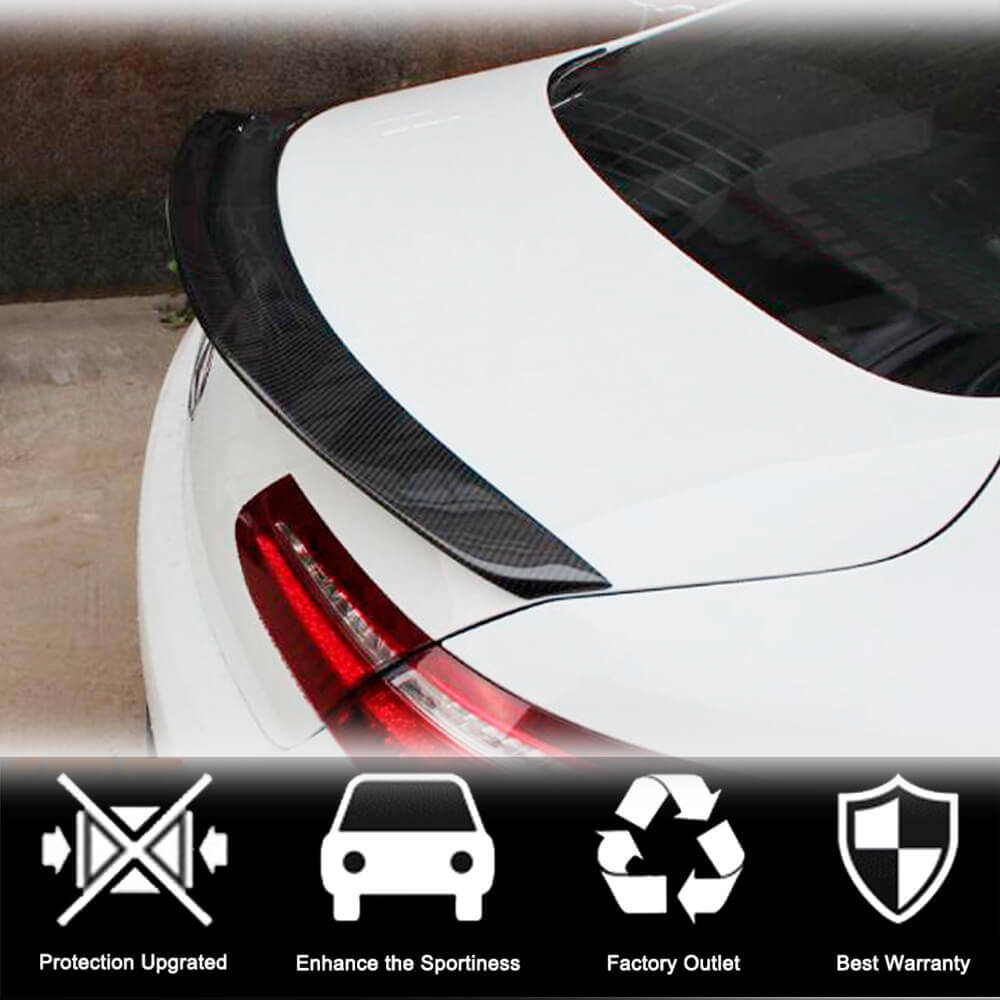 Mercedes Benz E Class (W238) C238 Coupe 2017-2021 Rear Trunk Spoiler Carbon Fiber-Ahacarbon