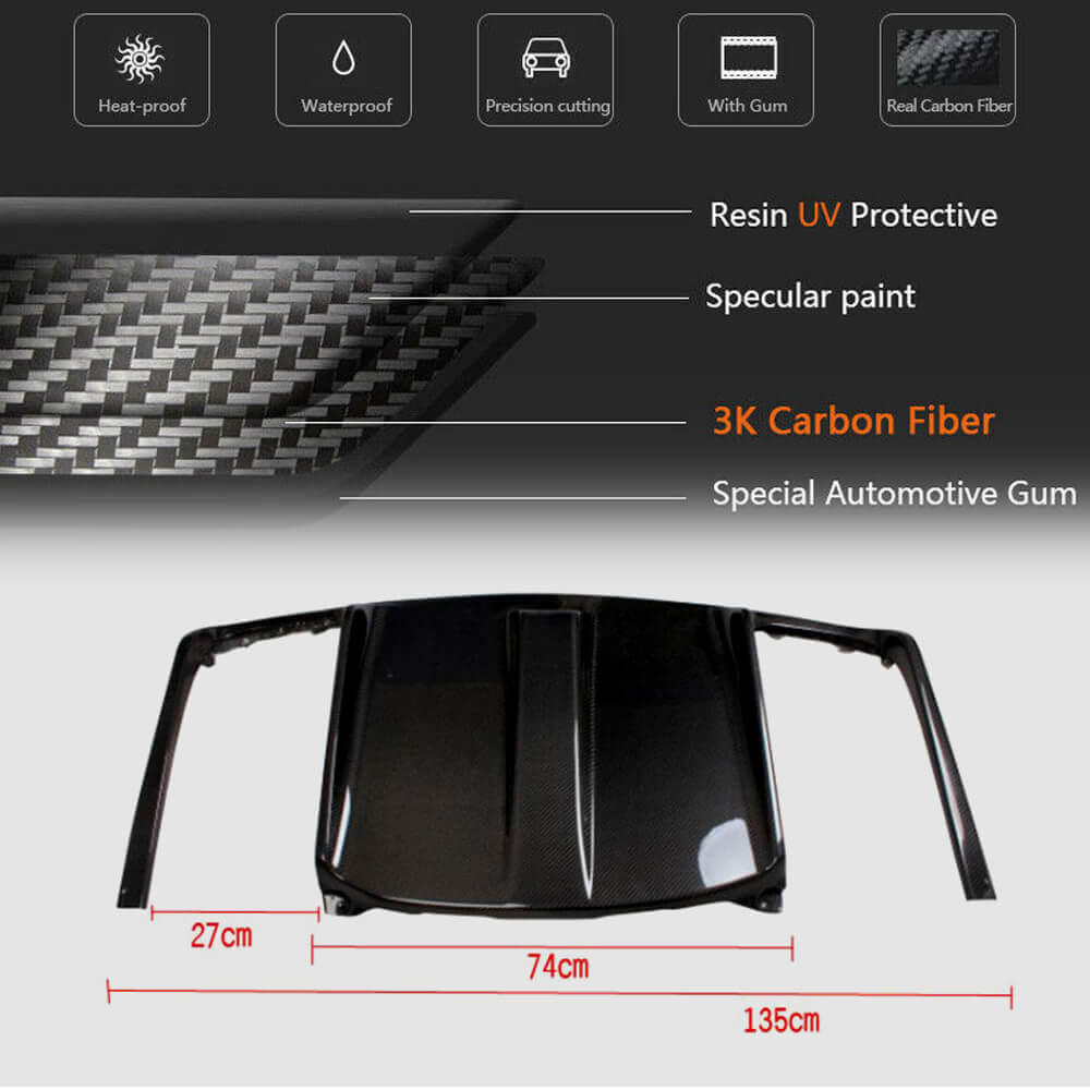 Mercedes Benz E Class (W207) C207 A207 E63 Pre-facelift 2009-2013 Rear Bumper Diffuser Carbon Fiber-Ahacarbon
