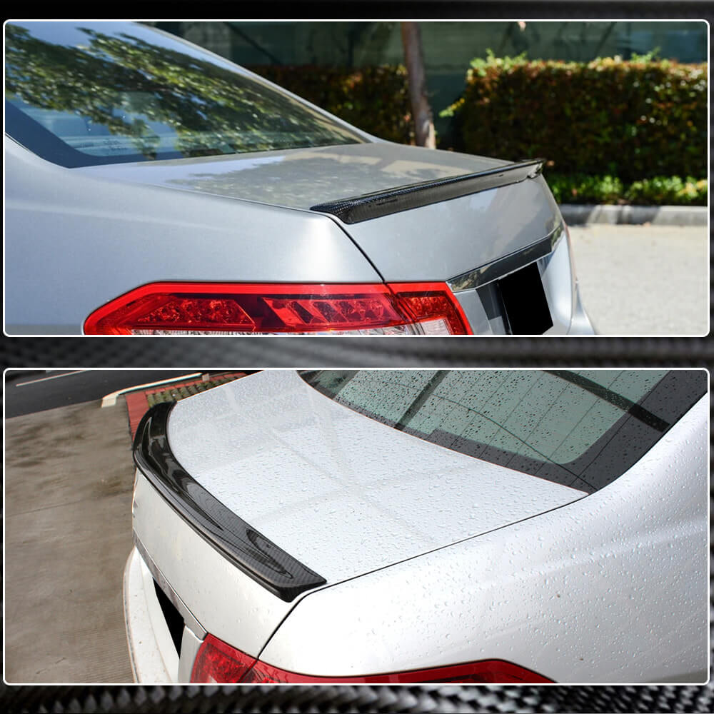 Mercedes Benz E Class W212 2010-2016 Rear Trunk Spoiler Carbon Fiber/FRP-Ahacarbon