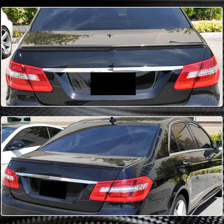 Mercedes Benz E Class W212 2010-2016 Rear Trunk Spoiler Carbon Fiber/FRP-Ahacarbon