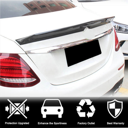 Mercedes Benz E Class W213 2016-2022 Rear Trunk Spoiler Carbon Fiber-Ahacarbon