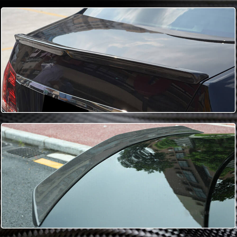Mercedes Benz E Class W213 2016-2022 Rear Trunk Spoiler Carbon Fiber-Ahacarbon