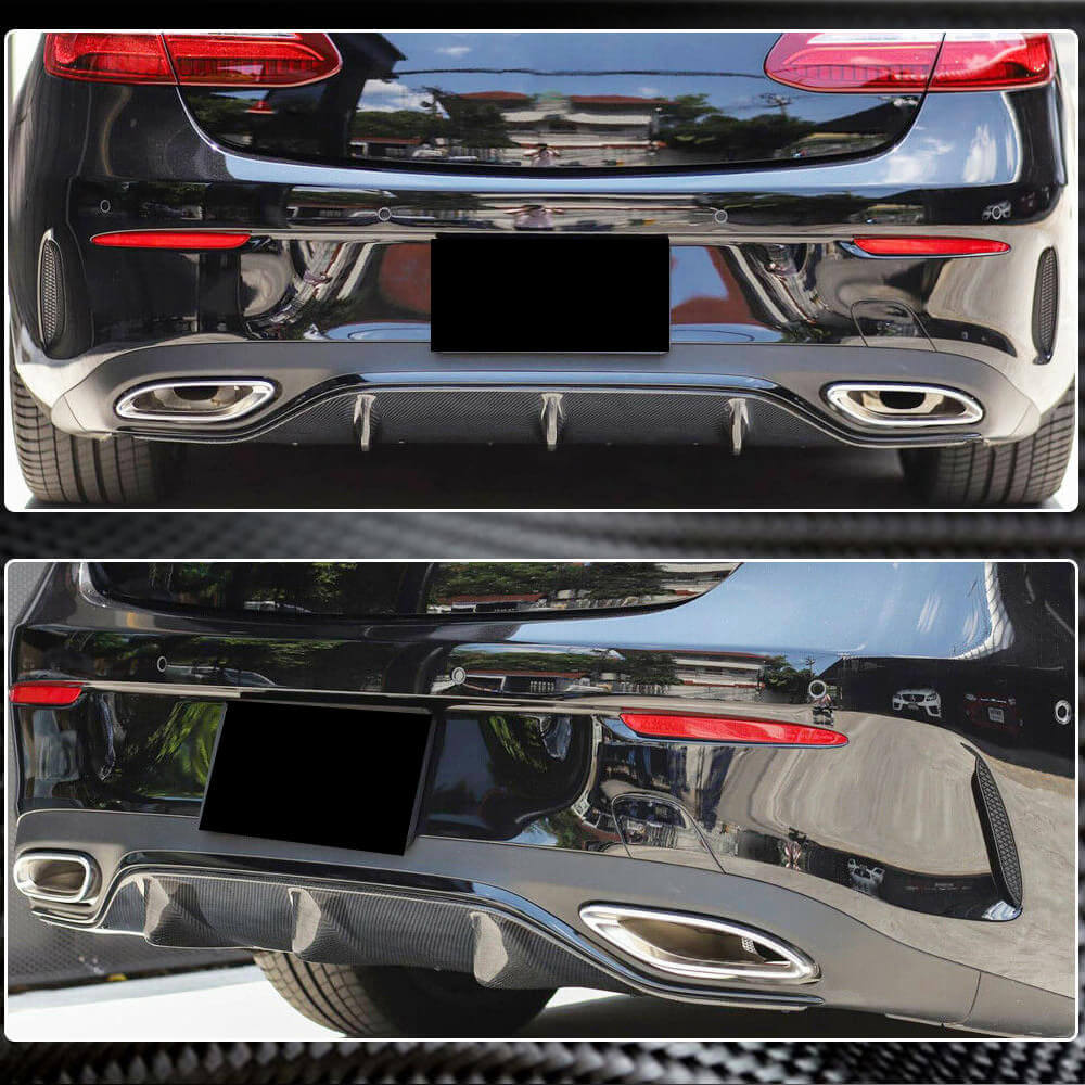 Mercedes Benz (W238) C238 A238 2017-2019 Rear Bumper Diffuser Carbon Fiber-Ahacarbon