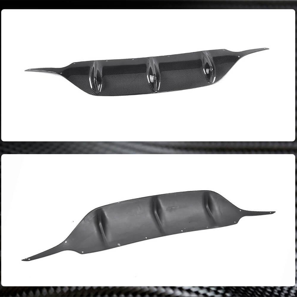 Mercedes Benz (W238) C238 A238 2017-2019 Rear Bumper Diffuser Carbon Fiber-Ahacarbon