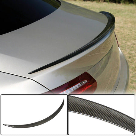 Mercedes Benz E Class W238 C238 Coupe 2017-2021 Rear Trunk Spoiler Carbon Fiber-Ahacarbon