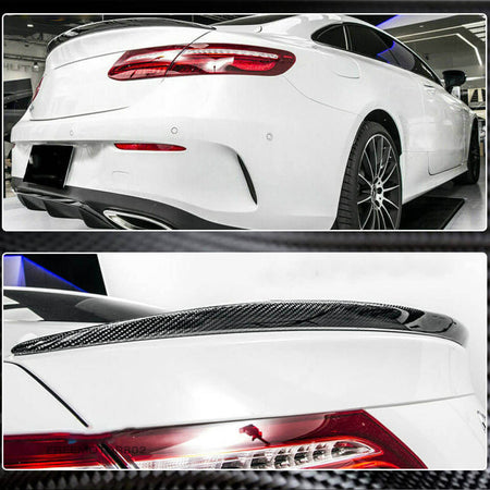 Mercedes Benz E Class W238 C238 Coupe 2017-2021 Rear Trunk Spoiler Carbon Fiber-Ahacarbon
