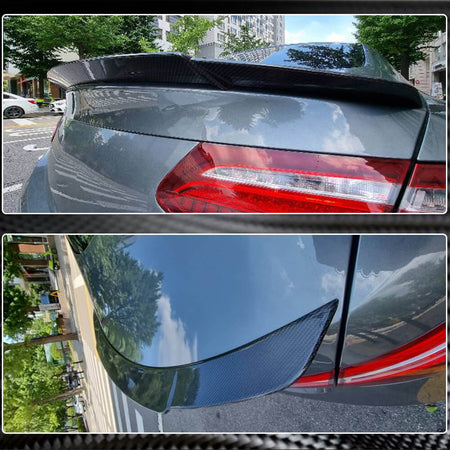 Mercedes Benz E Class W238 C238 Coupe 2017-2021 Rear Trunk Spoiler Carbon Fiber-Ahacarbon