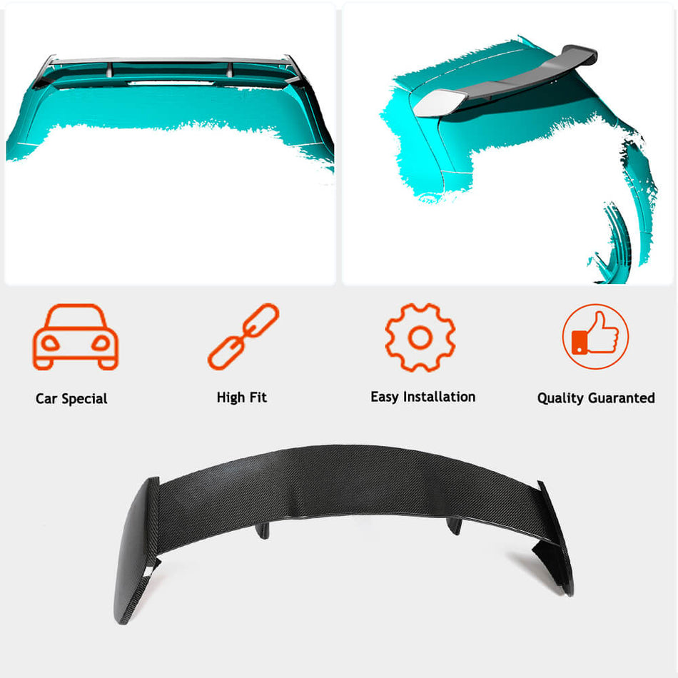 Mercedes Benz GLA Class H247 GLA200 GLA250 2020UP Rear Roof Spoiler Carbon Fiber-Ahacarbon