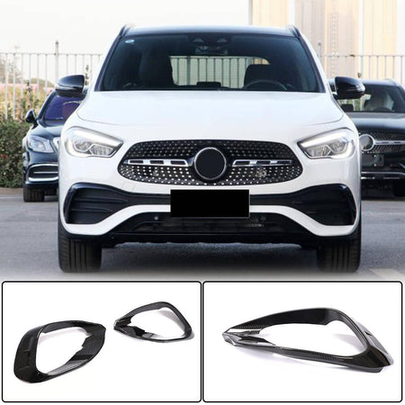 Mercedes Benz GLA Class H247 Sport GLA35 GLA45 2020-2022 Front Bumper Vents Dry Carbon Fiber-Ahacarbon