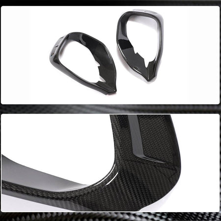 Mercedes Benz GLA Class H247 Sport GLA35 GLA45 2020-2022 Front Bumper Vents Dry Carbon Fiber-Ahacarbon