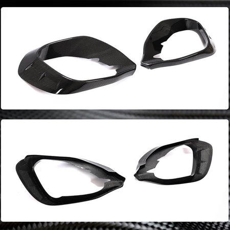 Mercedes Benz GLA Class H247 Sport GLA35 GLA45 2020-2022 Front Bumper Vents Dry Carbon Fiber-Ahacarbon