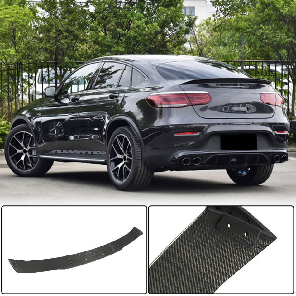 Mercedes Benz GLC Class C253 GLC43 AMG Facelift 2020-2022 Rear Bumper Diffuser Carbon Fiber-Ahacarbon